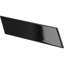 Chevron Wall Black Derecho 18.6x5.2 cm - carrelage NAIS