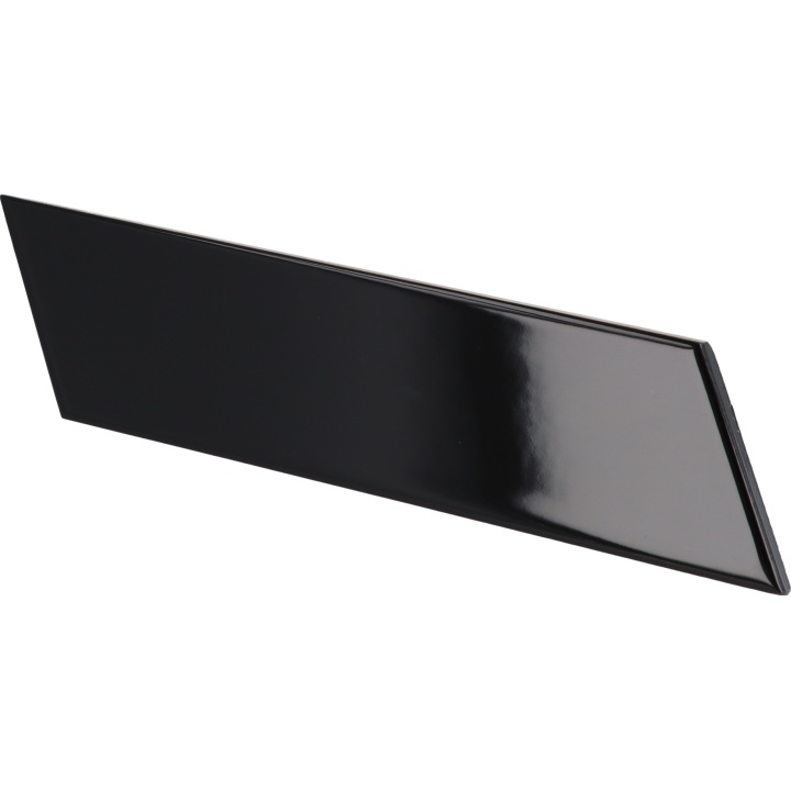 Chevron Wall Black Derecho 18.6x5.2 cm - carrelage NAIS