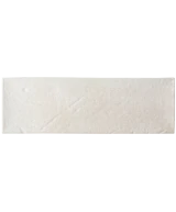 Carrelage Miyako Chalk White 5x15 cm - détail du carreau 3