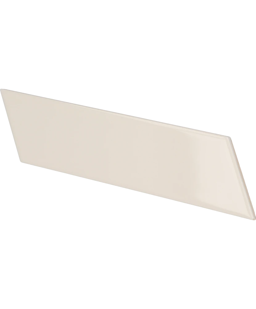 Carrelage Chevron Wall Cream Droit 18,6x5,2 cm - détail du carreau
