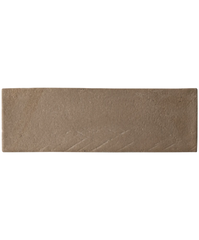 Carrelage Miyako Amber Brown 5x15 cm - détail du carreau 3