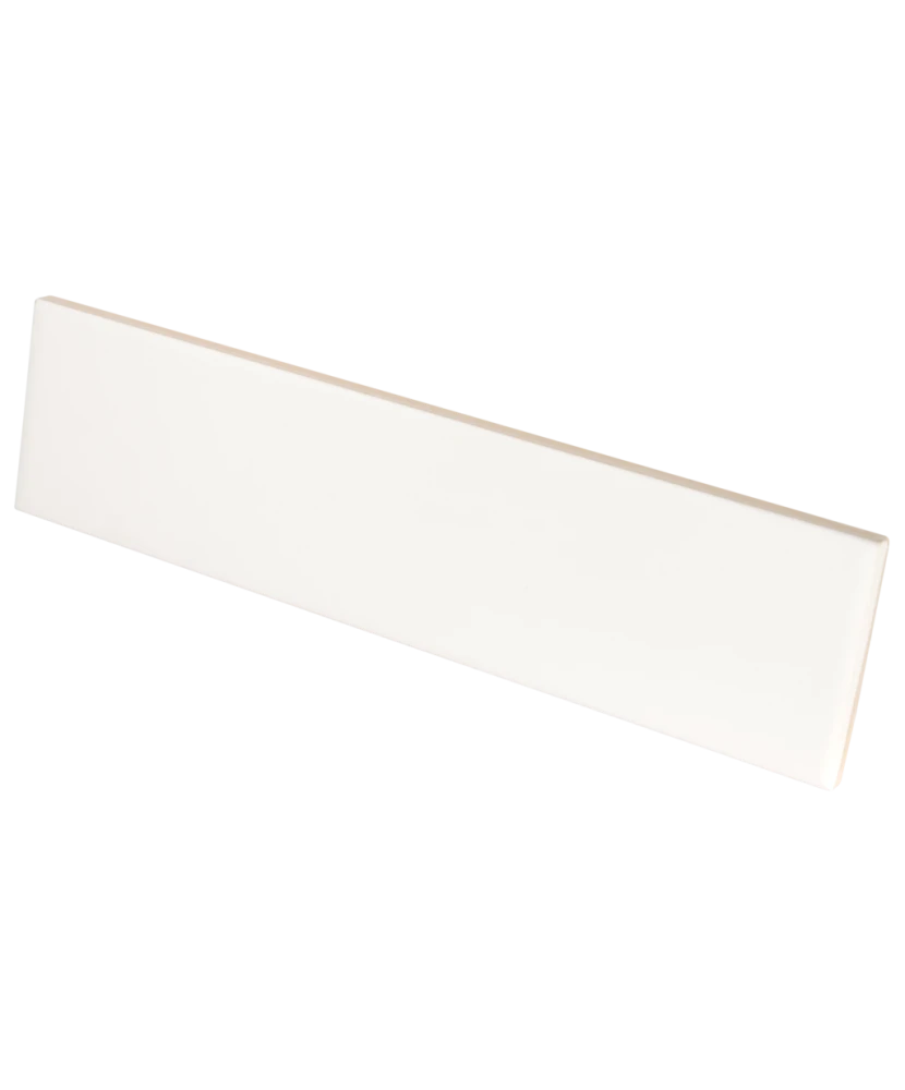 Carrelage Lumina White Alyssum Mat 6x24,6 cm - détail du carreau