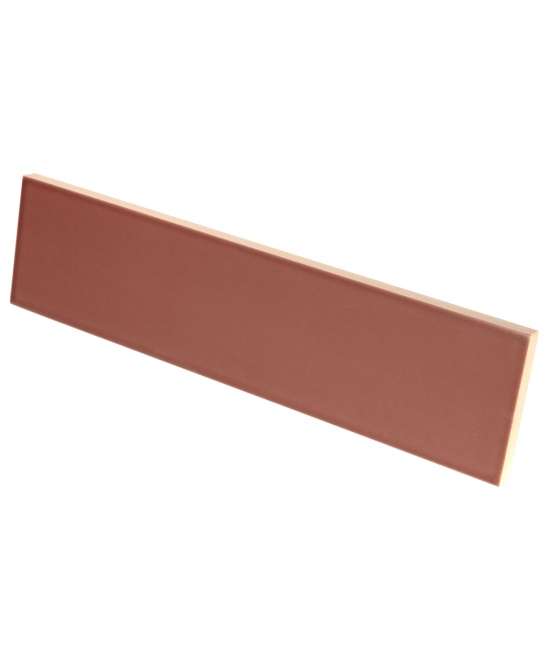 Lumina Roan Rouge Matt 6x24.6 cm - carrelage NAIS