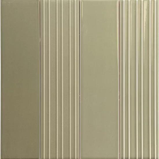 Carrelage Lumina Lichen Mat 6x24,6 cm - détail du carreau 2