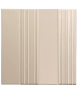 Carrelage Lumina Sandshell 6x24,6 cm - détail du carreau 2