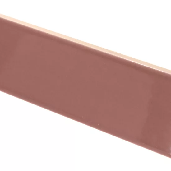 Carrelage Lumina Roan Rouge 6x24,6 cm - détail du carreau