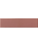 Carrelage Lumina Roan Rouge 6x24,6 cm - détail du carreau 3
