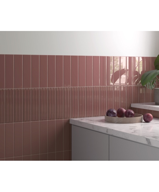 Lumina Roan Rouge 6x24.6 cm - carrelage NAIS - image 4