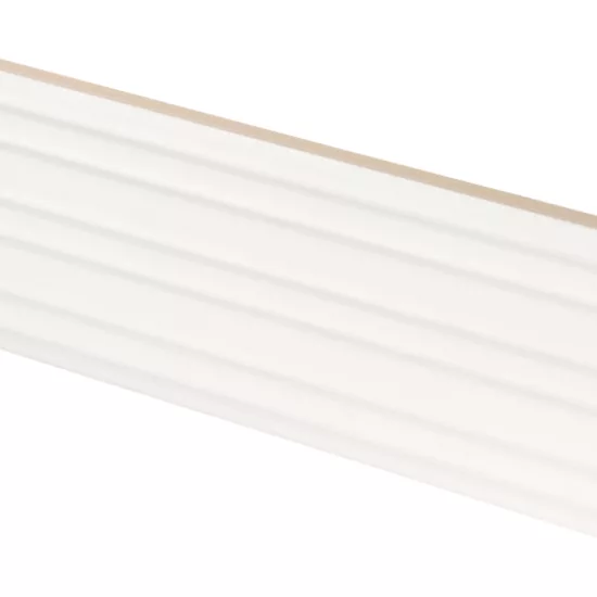 Carrelage Lumina Rivia White Alyssum Mat 6x24,6 cm - détail du carreau