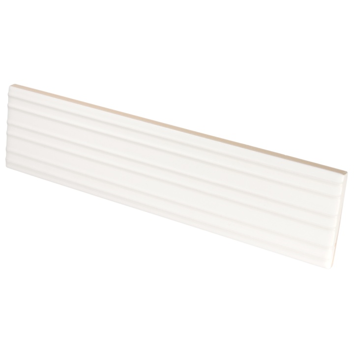 Lumina Rivia White Alyssum Matt 6x24.6 cm - carrelage NAIS