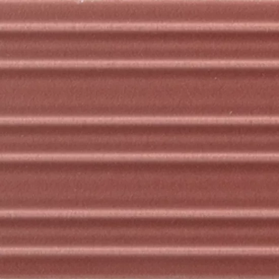 Carrelage Lumina Rivia Roan Rouge Mat 6x24,6 cm - détail du carreau 3