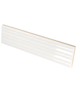 Carrelage Lumina Rivia White Alyssum 6x24,6 - détail du carreau