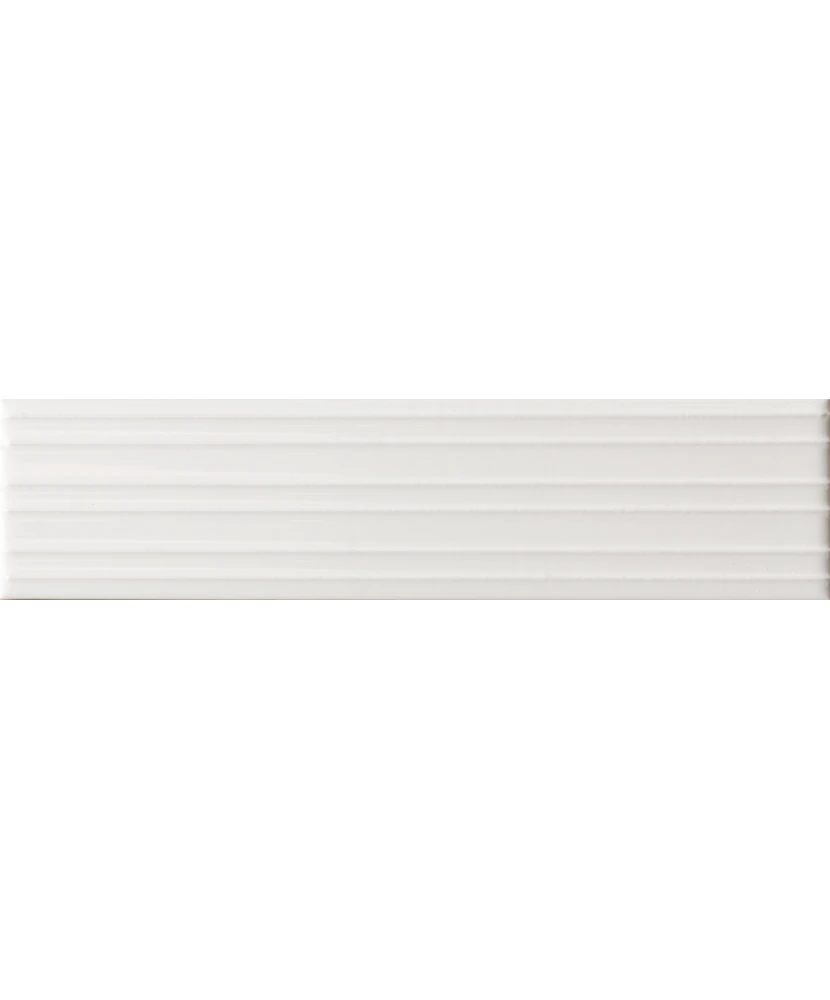 Carrelage Lumina Rivia White Alyssum 6x24,6 - détail du carreau 3