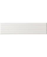 Carrelage Lumina Rivia White Alyssum 6x24,6 - détail du carreau 3