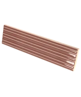 Carrelage Lumina Rivia Roan Rouge 6x24,6 cm - détail du carreau