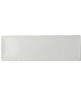 Carrelage Miyako White Gloss 5x15 cm - détail du carreau 3