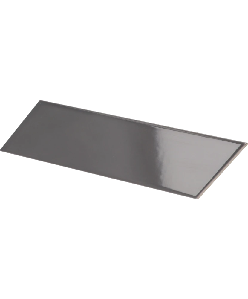 Carrelage Chevron Wall Dark Grey Gauche 18,6x5,2 cm - détail du carreau
