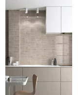 Carrelage Miyako Pura Gloss 5x15 cm - vue d’ambiance