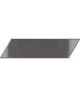 Carrelage Chevron Wall Dark Grey Gauche 18,6x5,2 cm - détail du carreau 2