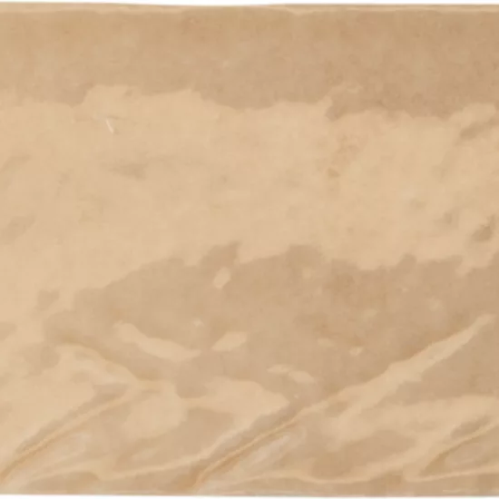 Carrelage Miyako Golden Ochre Gloss 5x15 cm - détail du carreau 3