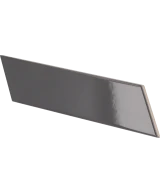 Carrelage Chevron Wall Dark Grey Droit 18,6x5,2 cm - détail du carreau