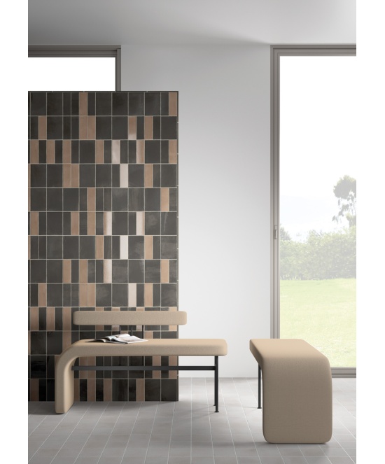 Miyako Coffee Gloss 5x15 cm - carrelage NAIS - image 4