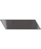 Carrelage Chevron Wall Dark Grey Droit 18,6x5,2 cm - détail du carreau 2