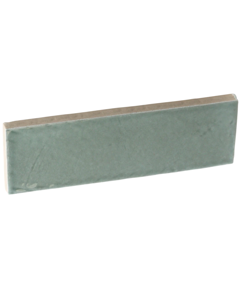 Carrelage Miyako Oil Blue Gloss 5x15 cm - détail du carreau