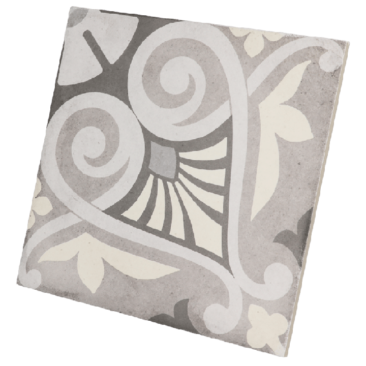 Art Nouveau Opera Grey 20x20 cm - carrelage NAIS