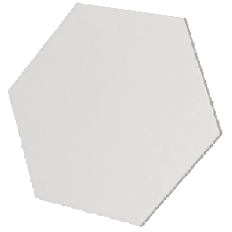 Hexatile White Matt 17.5x20 cm - carrelage NAIS