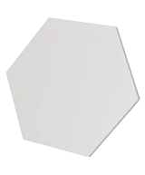 Carrelage Hexatile White Mat 17,5x20 cm - détail du carreau