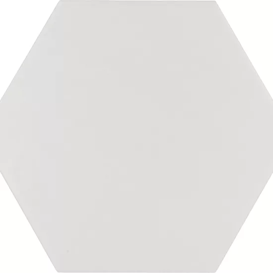 Carrelage Hexatile White Mat 17,5x20 cm - détail du carreau 3