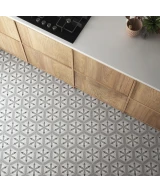 Carrelage Hexatile White Mat 17,5x20 cm - vue d’ambiance 2