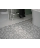 Carrelage Hexatile White Mat 17,5x20 cm - vue d’ambiance 7