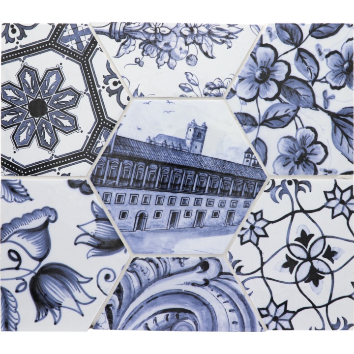 Hexatile Patchwork Lisboa 17.5x20 cm - carrelage NAIS - image 2