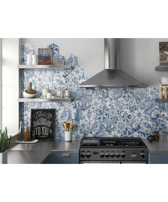 Hexatile Patchwork Lisboa 17.5x20 cm - carrelage NAIS - image 4