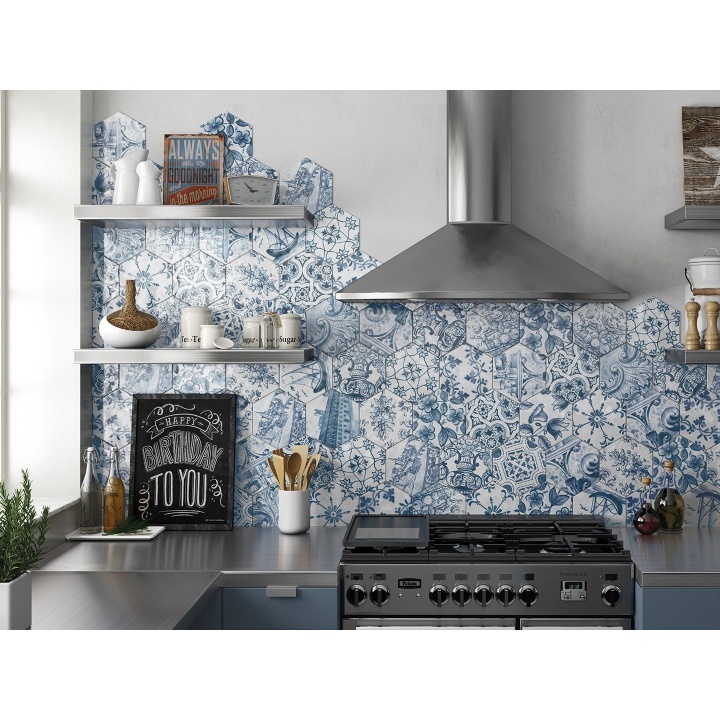 Hexatile Patchwork Lisboa 17.5x20 cm - carrelage NAIS - image 4