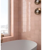 Carrelage Village Rose Gold 13,2x13,2 cm - vue d’ambiance