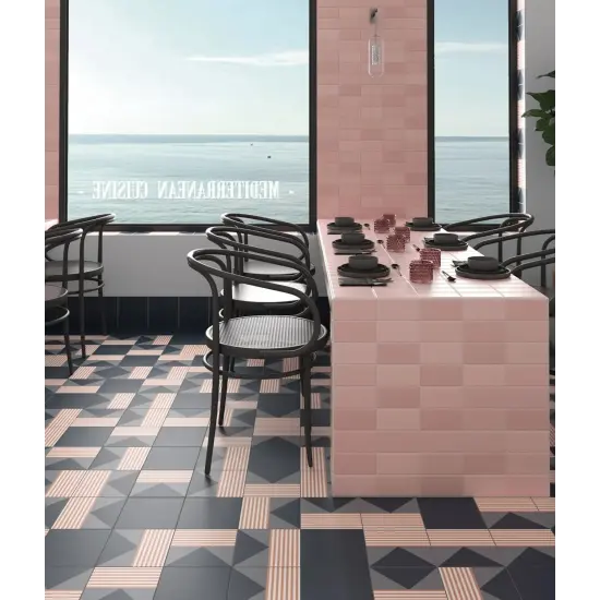 Carrelage Bauhome Strich Cold 20x20 cm | Univers Carrelage