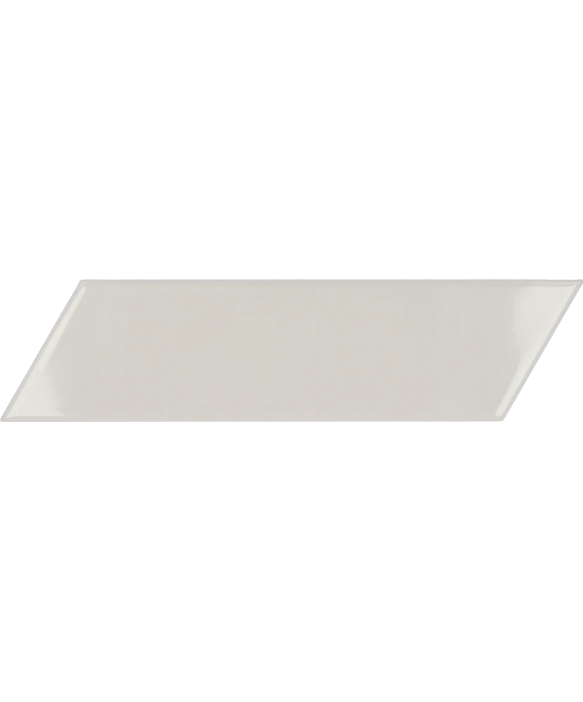 Carrelage Chevron Wall Light Grey Gauche 18,6x5,2 cm - détail du carreau 2