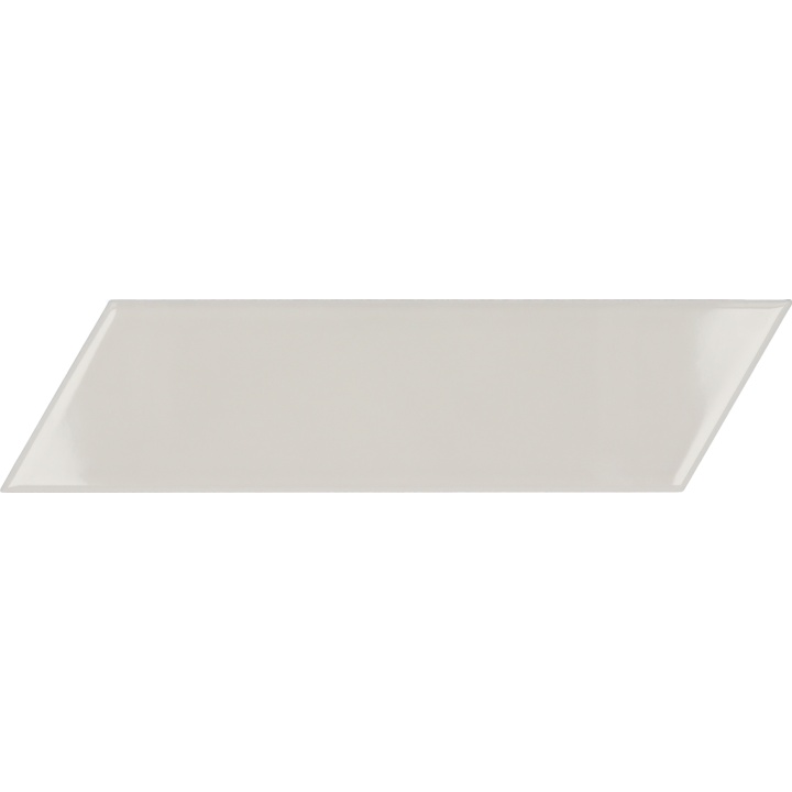Chevron Wall Light Grey Izquierdo 18.6x5.2 cm - carrelage NAIS - image 2