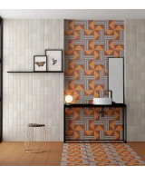 Carrelage Bauhome Strich Warm 20x20 cm
