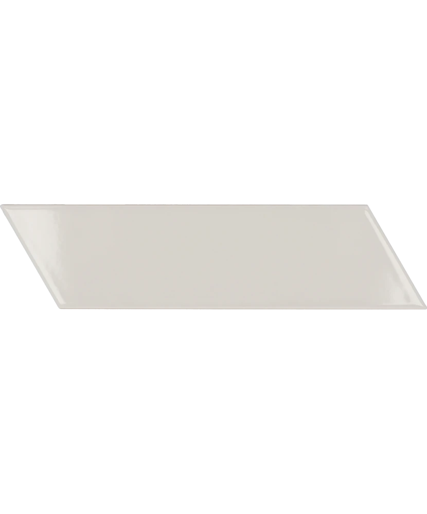 Carrelage Chevron Wall Light Grey Droit 18,6x5,2 cm - détail du carreau 2