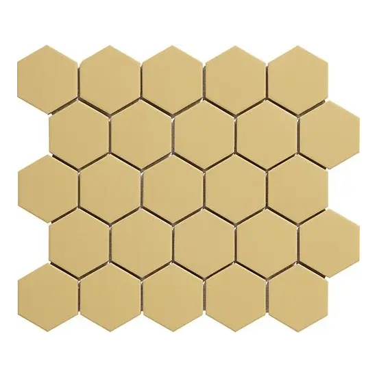 5x5 esagono su rete OTTONE - carrelage CESI