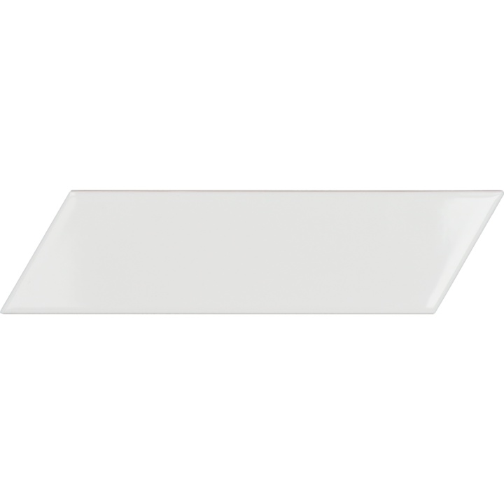 Chevron Wall White Izquierdo 18.6x5.2 cm - carrelage NAIS - image 2