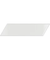 Carrelage Chevron Wall White Gauche 18,6x5,2 cm - détail du carreau 2