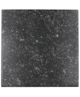Carrelage Coralstone Black 20x20 cm - vue de face du carreau