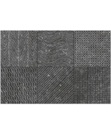 Carrelage Coralstone Gamut Black 20x20 cm - panneau de carreaux