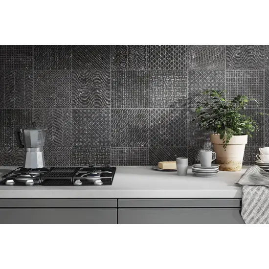 Coralstone Gamut Black 20x20 cm - carrelage NAIS - image 4