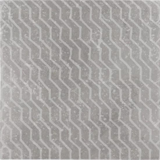 Carrelage Coralstone Gamut Grey 20x20 cm - vue de face du carreau